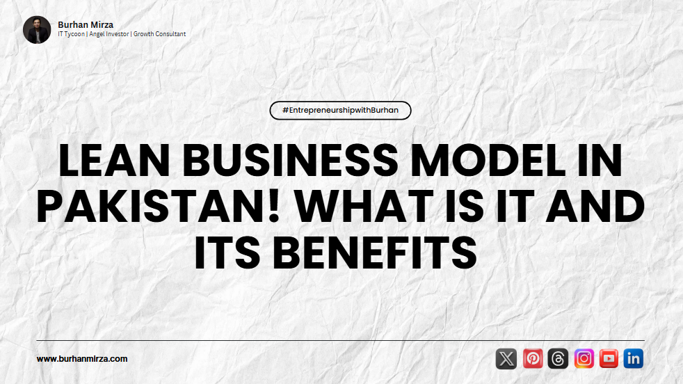 Lean Business Model in Pakistan!